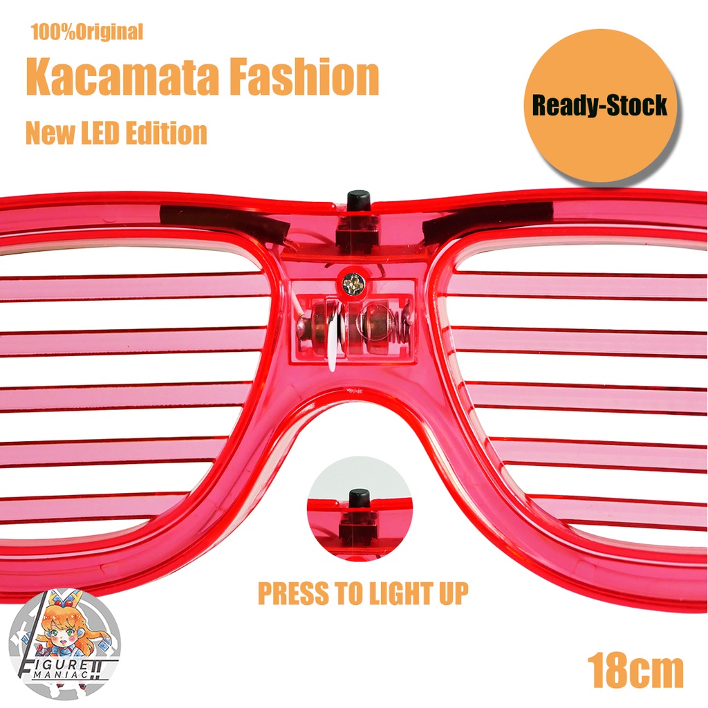 Kacamata LED - Kacamata Lampu LED Luminous / Kacamata LED Colorful / Kacamata Tahun baru