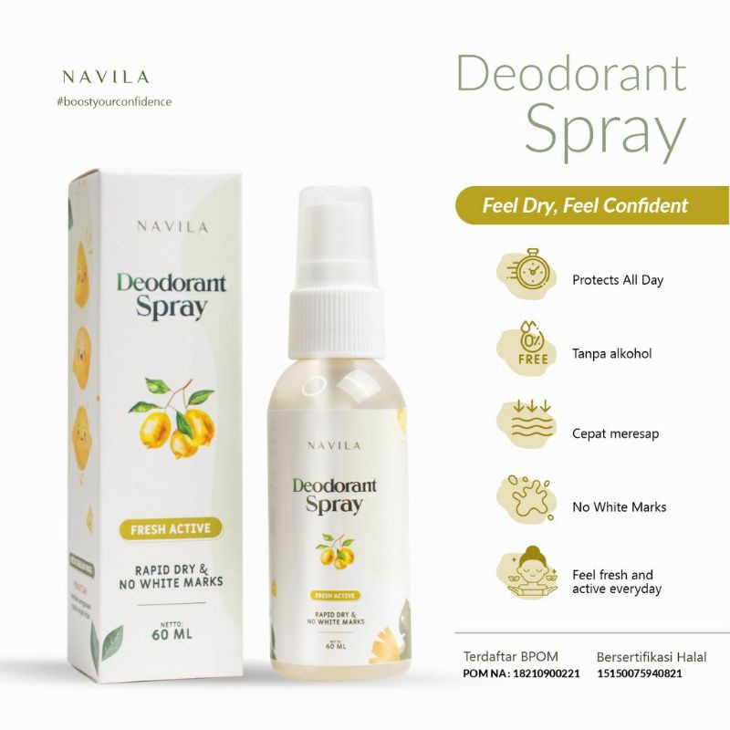 Navila Deodorant Spray 60 ml