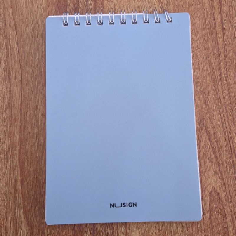 

Nusign Spiral Notebook A6 60 Lembar Warna Biru Pastel