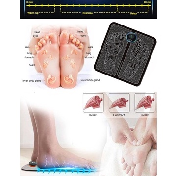 Alat Pijat Akupuntur Terapi Listrik Kaki kebugaran dan Penyembuhan penyakit portabel bisa dibawa bawa mengatasi lelah stress bisa menyembuhkan berbagai mencegah stroke, jantung pencernaan impotensi lemah syahwat dst. Pemijat Kaki Elektrik USB Rechargeable