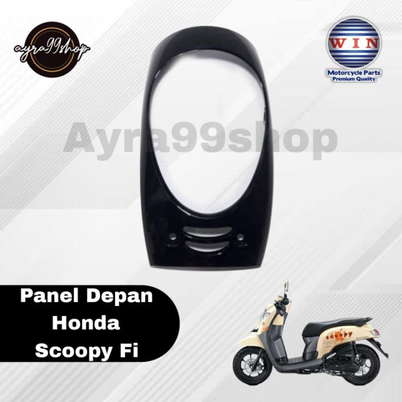 PANEL DASI COVER DADA MOTOR  COVER DEPAN HONDA SCOOPY FI K16 MERK WIN