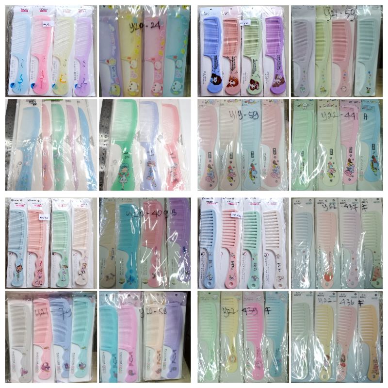 Sisir Impor 21cm Bergambar 10pcs Grosir