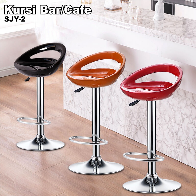 Kursi Bar Kursi Barstool Hidrolik Kotak Kode SJY12 Kursi Cafe Muti Tempat Kursi Kitchenset