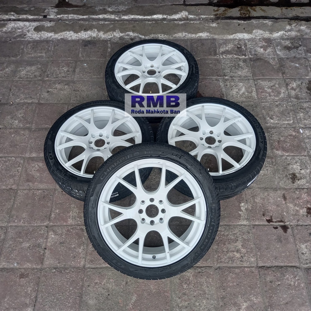 VELG MOBIL SEKEN COPOTAN BEKAS MODEL ADV RING 17 + BAN bONUS 205 45 r17