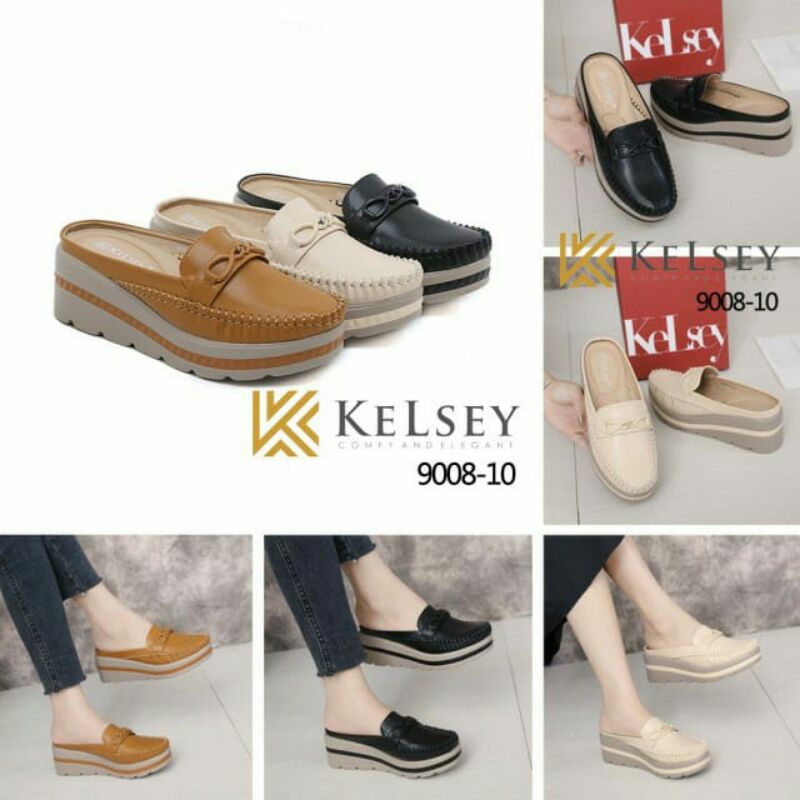 Sepatu wedges Wanita k.  9008-10
