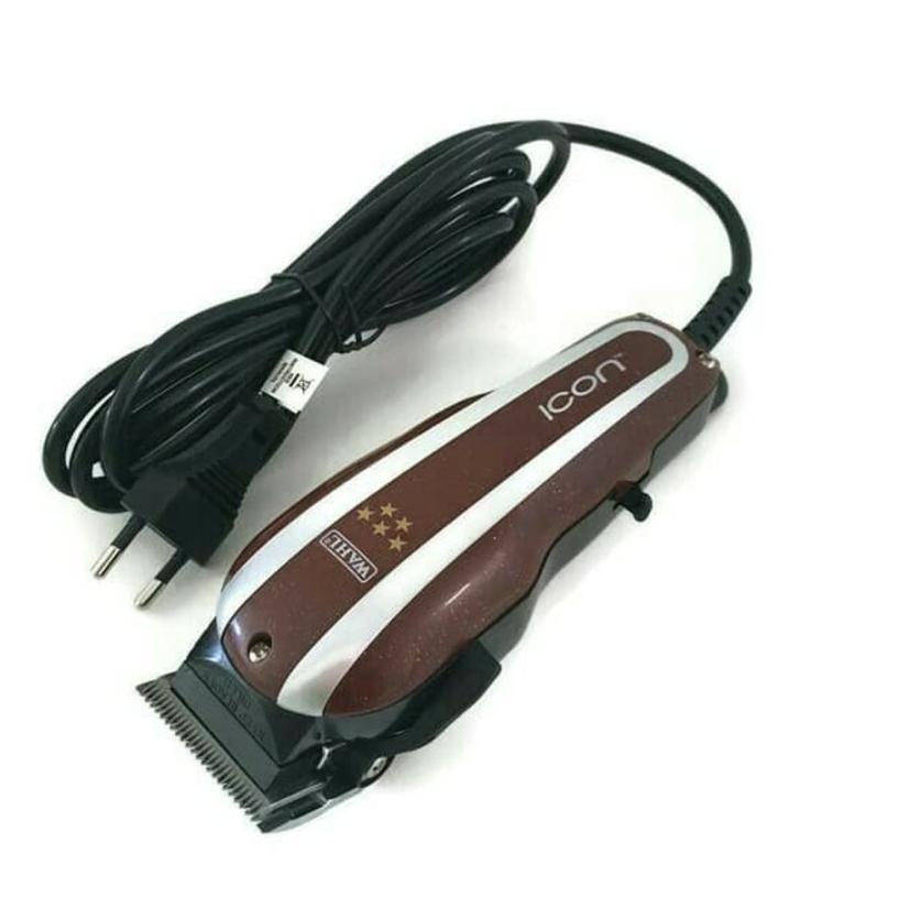 Langsung Kirim Wahl Alat cukur Rambut Icon Red Super taper Classic v 9000 Suara halus