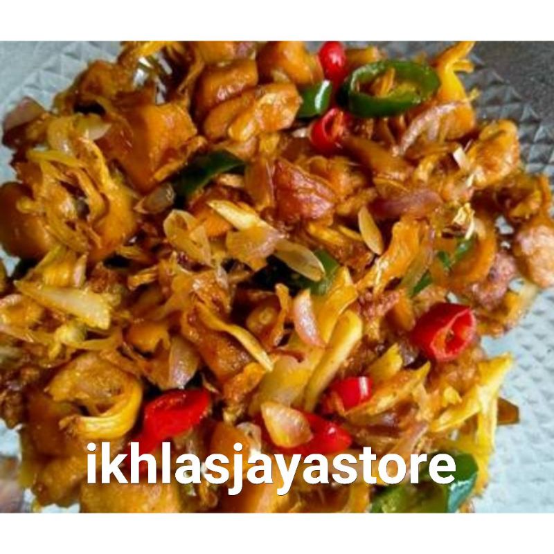 

COD 500 gram oseng mandai nangka kalimantan