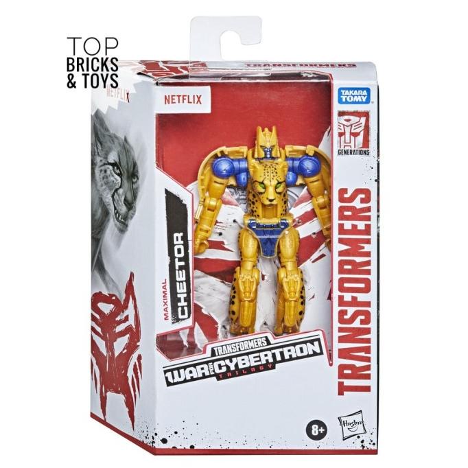 HASBRO, Transformers WFC Netflix Deluxe Class Maximal Cheetor