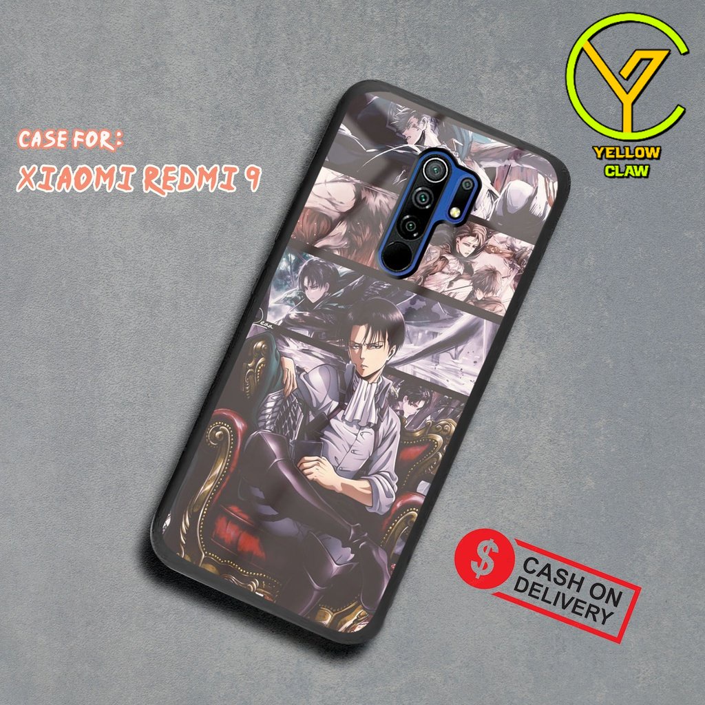 Case Hardcase XIAOMI REDMI 9 Case AOT 2D Case - Cassing Handphone Untuk Pria , Wanita , Dewasa , Ana