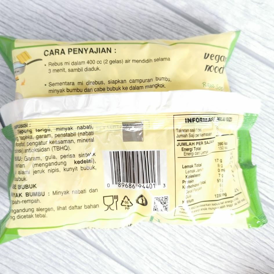 

[PRODUK BQ8G7] DAAI Mi Instant 1 Pack 5 Bungkus Vegan Vegetarian T7A