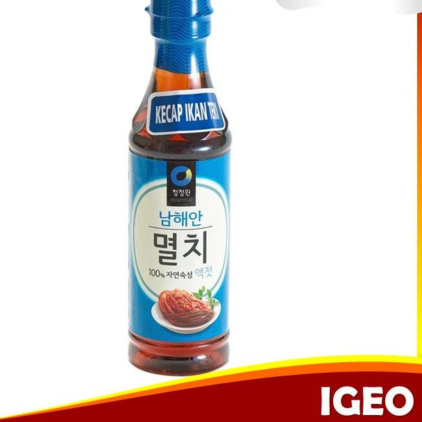 ✨MEN SALE✨ Chung Jung One Anchovy Sauce Saus Kecap Ikan Teri 500gr Import Korea Halal ?