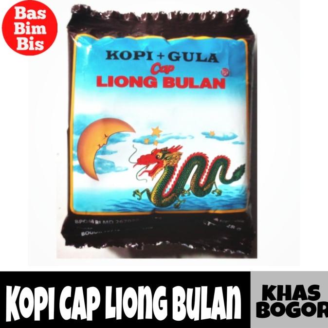 

[BISA COD] Kopi Liong Bulan + Gula (1Pack isi 20 Sachet)