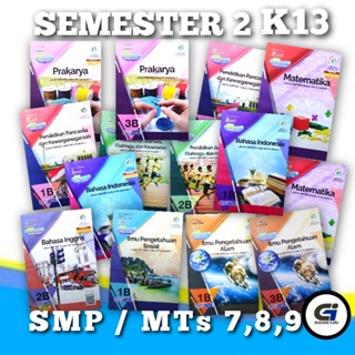 buku LKS SMP / MTs kelas 7 8 9 semester 2 K13 l zamrud