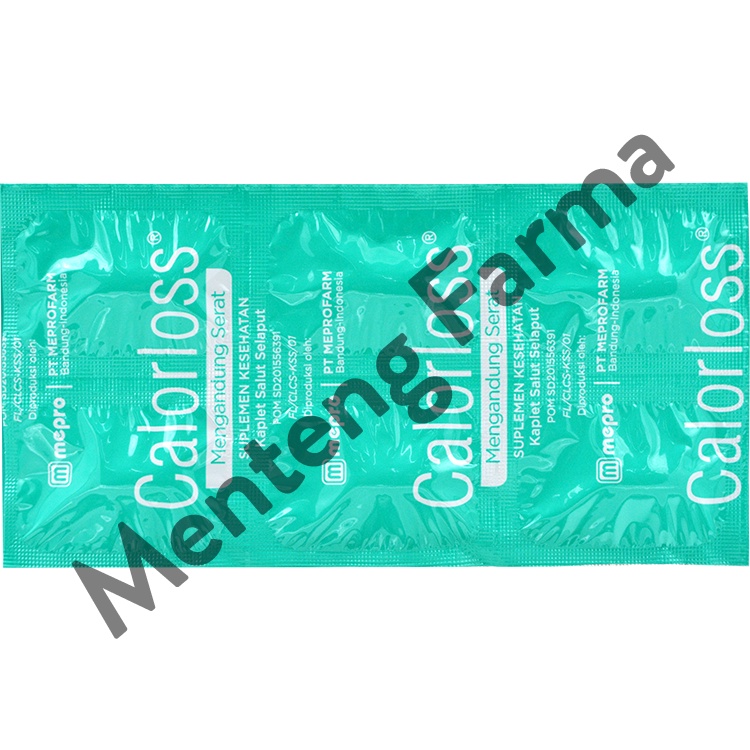 Calorloss 1000 mg 6 Tablet - Suplemen Makanan Kaya Serat
