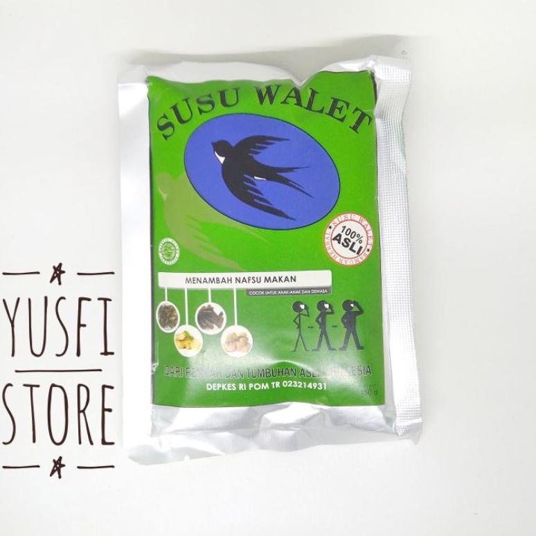 

[BAYAR DITEMPAT] Susu Walet 150 gr Penggemuk Badan Susu Penggemuk Gemuk Badan