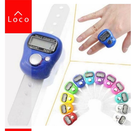 Tasbih Digital LED Murah SHX5136 / Digital Finger Counter NON LED Murah
