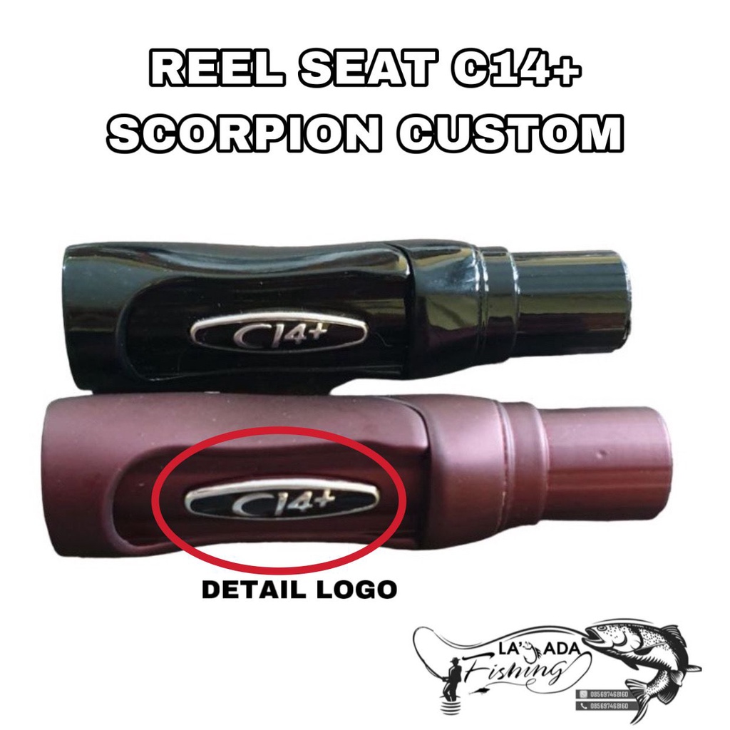 Reel Seat C14 Scorpion - Reel Seat Spinning C14 - Reel Seat C14