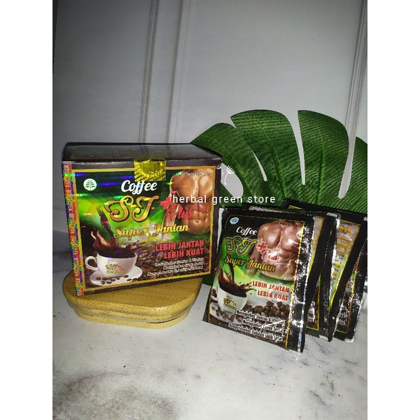 SUPER JANTAN COFFEE PLUS minuman kopi penambah stamina pria 100% ORI