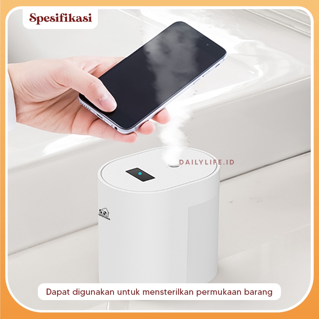 Hand Sanitizer Otomatis dengan Sensor Sentuh Original Impor -AIR-ATSPRAY- Dailylife.id