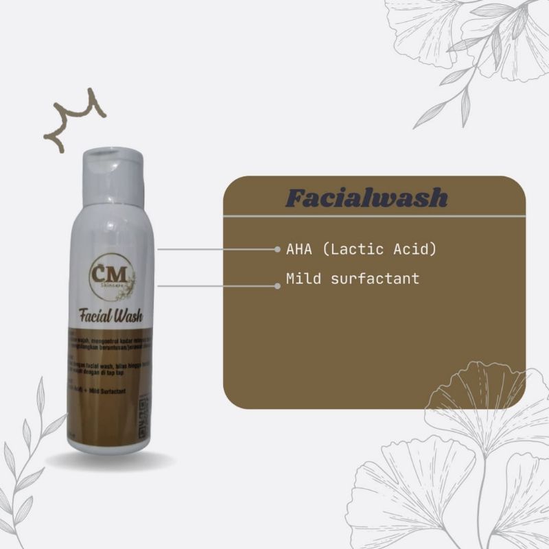 CM skincare flatinum produk ORI 100%