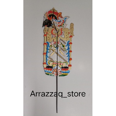 wayang kulit kertas batara guru dewa siwa
