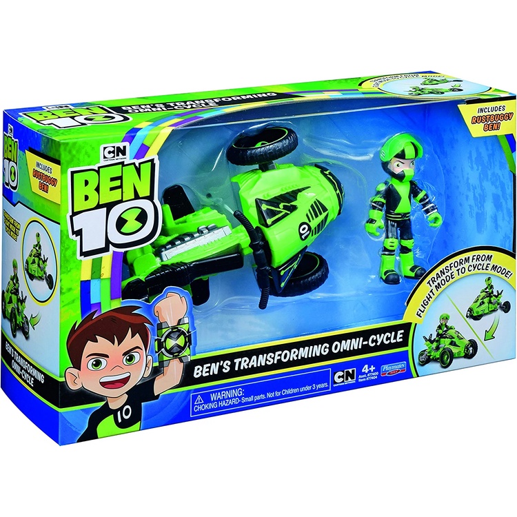 Jual BEN 10 BEN TRANSFORMING OMNICYCLE ORIGINAL BEN10 PLAYMATES TOYS