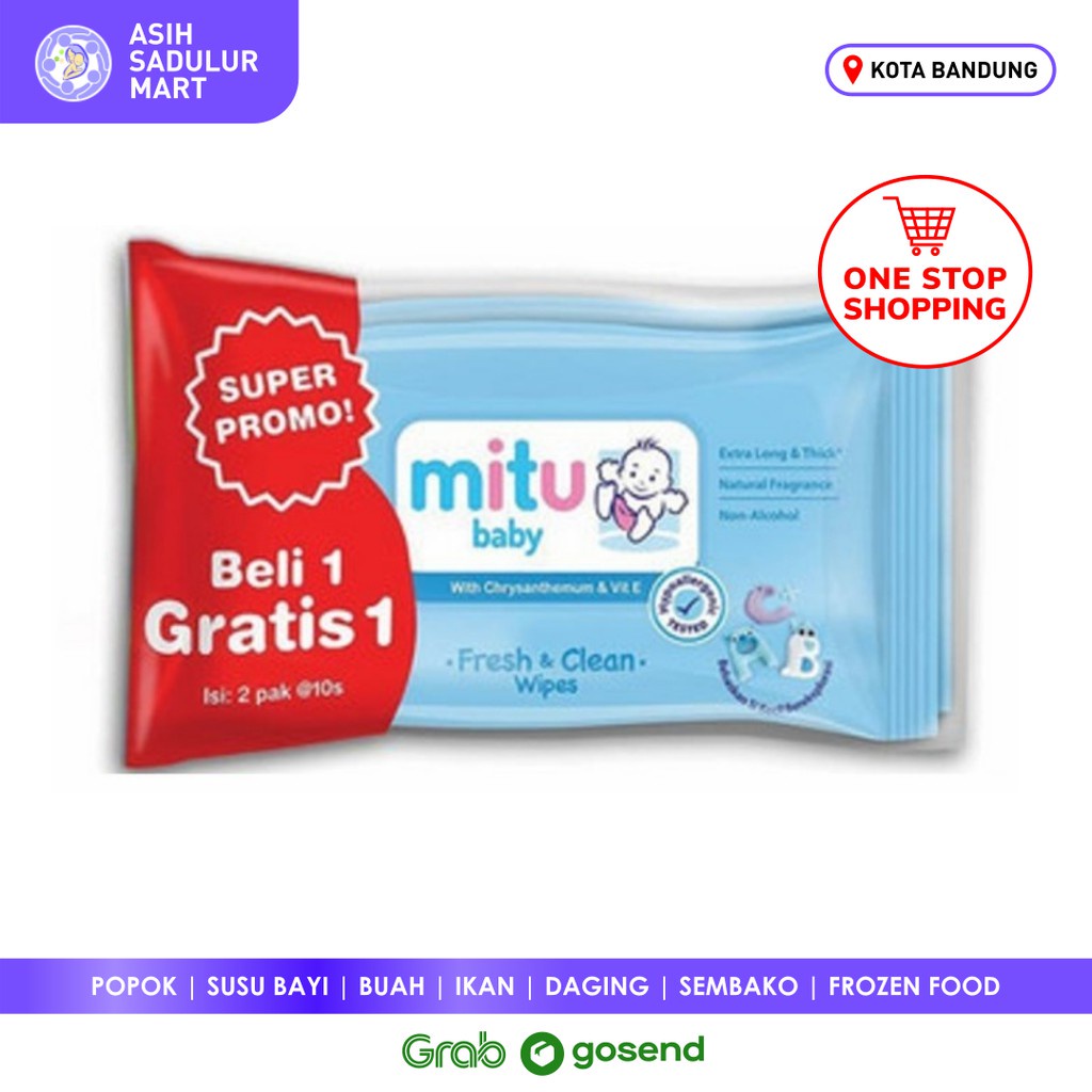 MITU  Baby Packs 50s buy1 get1 Murahbanget Diskon Promo Gosend Grosir Bandung Cepat