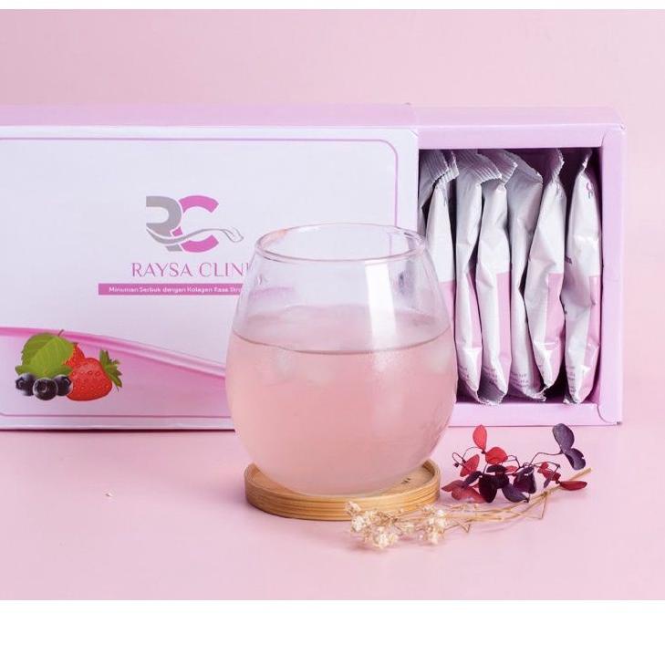 Murah GMHBK Collagen Raysa clink/ isi 15sachet BPOM V74 Model Terkini