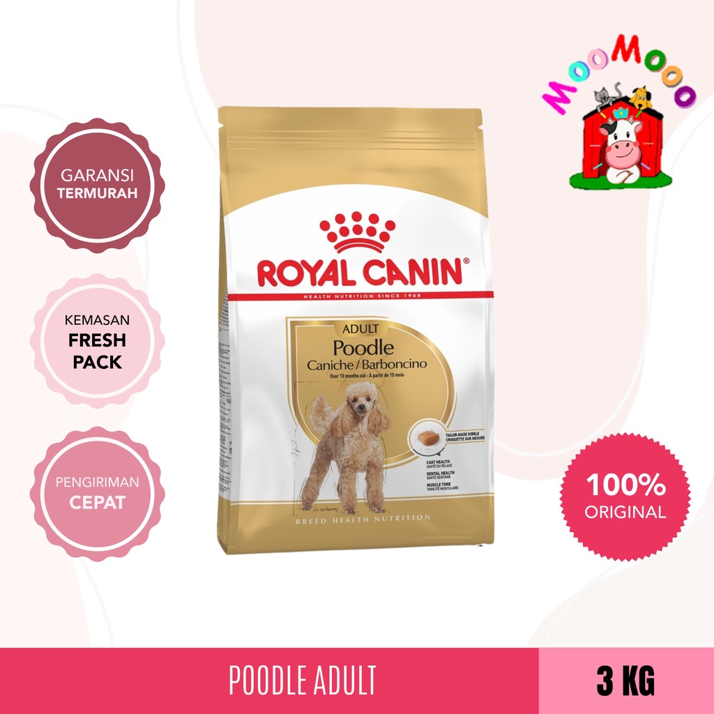 Royal Canin Poodle Adult 3 Kg - Makanan Anjing /Dog Food