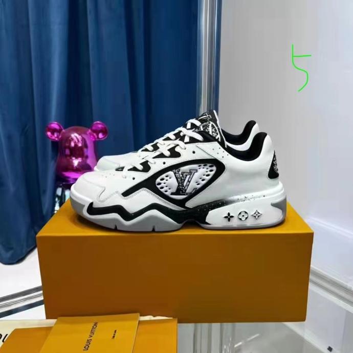 SEPATU SNEAKER PRIA BRANDED LV086 IMPORT MIRROR VIP GT56TR66T