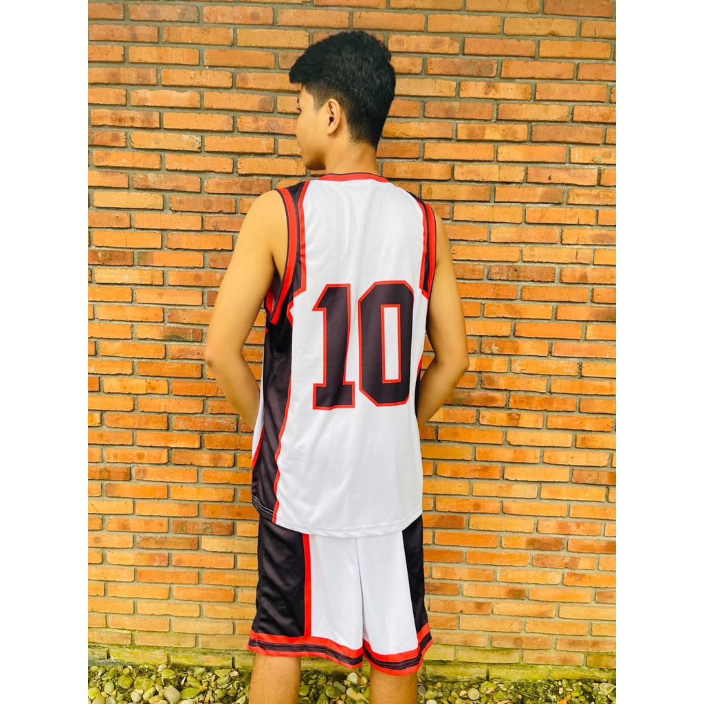 Jersey Seirin WHITE Anime Manga Kuroko No Basket Premium Unisex