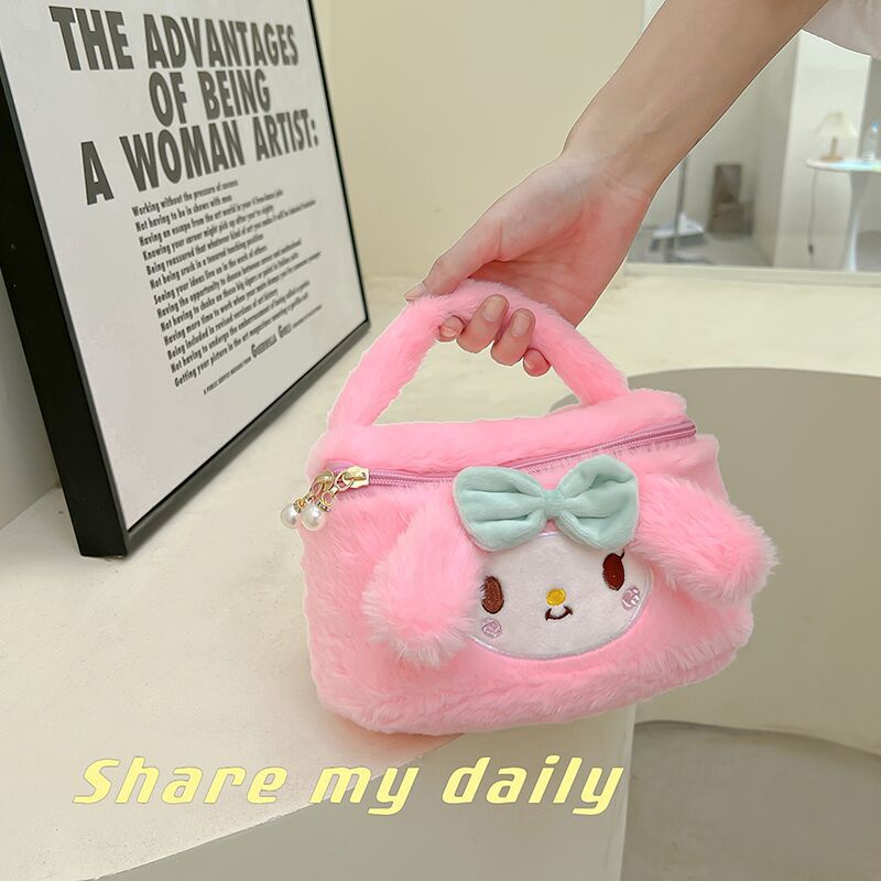 cod★ready★ tas Kosmetik Tas Tangan Fashion Motif Kartun Karakter Hewan Anak &amp; Dewasa globallagilaku