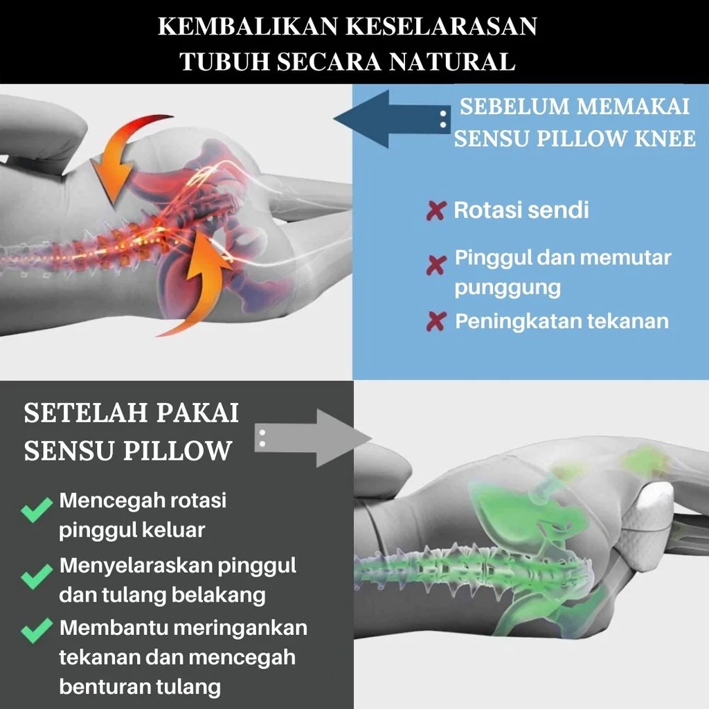 Sensu Pillow Knee