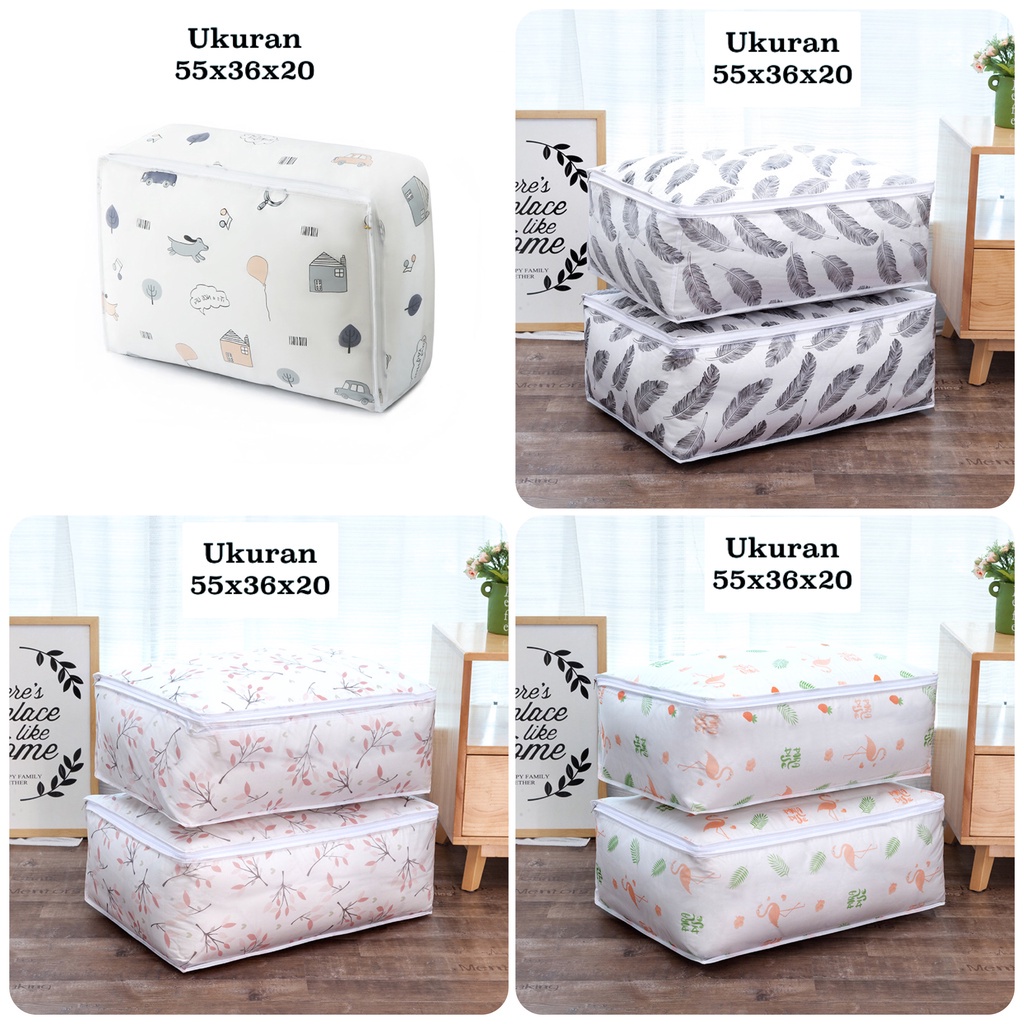 JOS806 Storage Bag Quilt Bag Tempat Penyimpanan Selimut Anti Air Peva