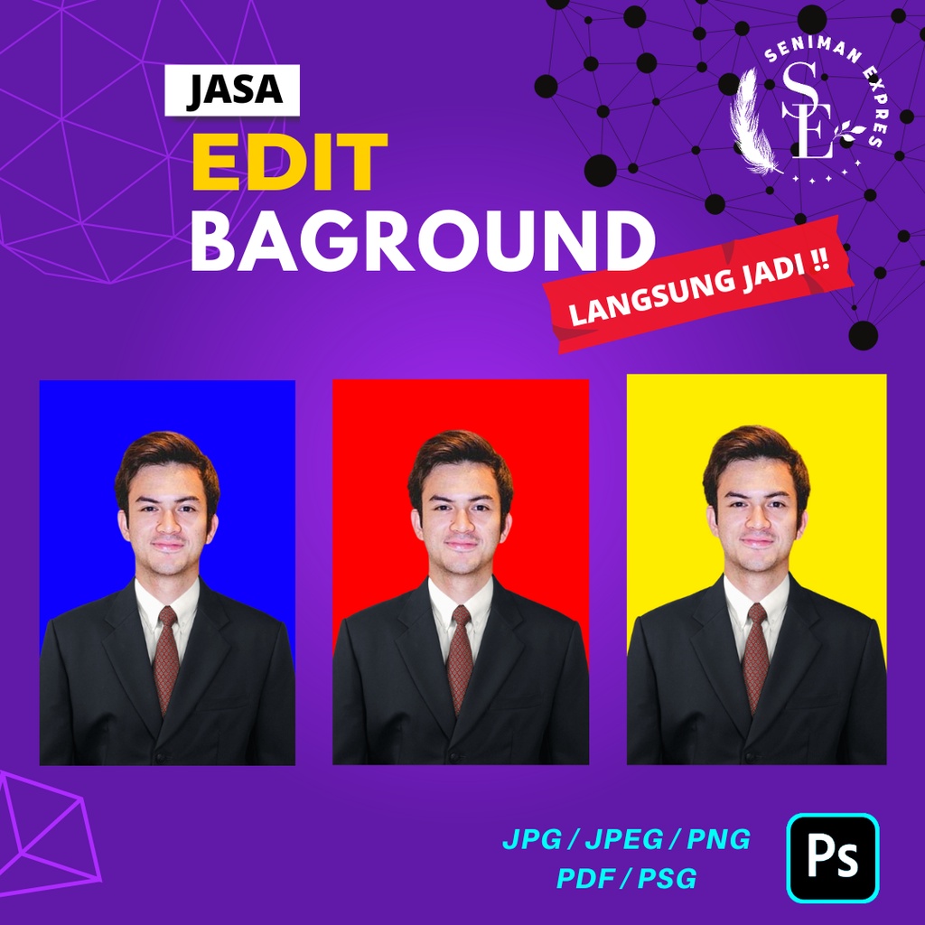Edit baground foto / hilangkan baground foto / hapus baground foto