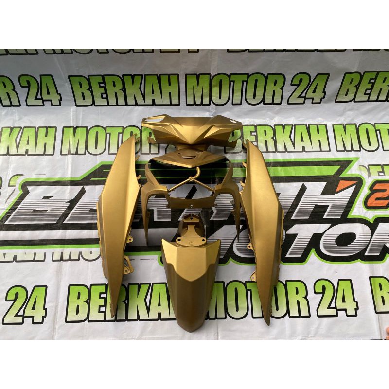 cover body full halus Honda Beat Fi 2013-2014 Bronze Doff