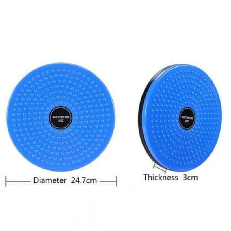 Piring Senam / Waist Twisting Disc - Alat Olahraga Putar Pelangsing Tubuh Pengecil Perut
