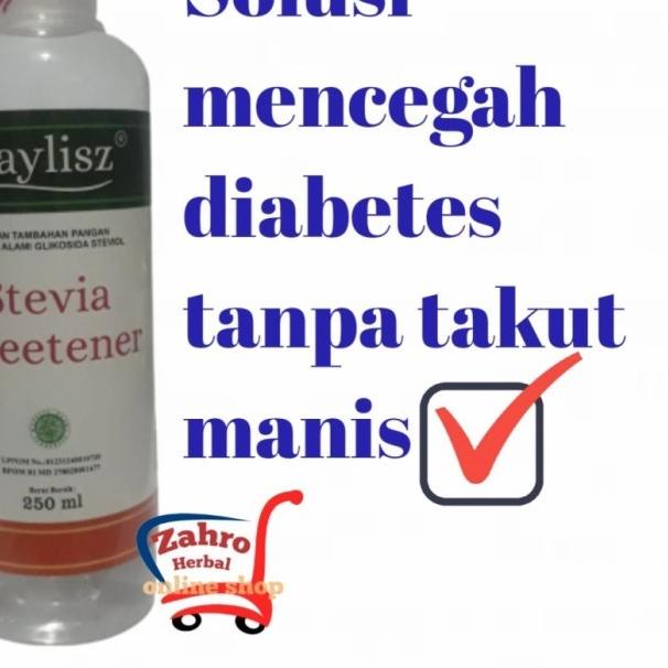 

DS2D❀ Gula Cair Stevia Daylisz Sweetener 250 ml Terlaku