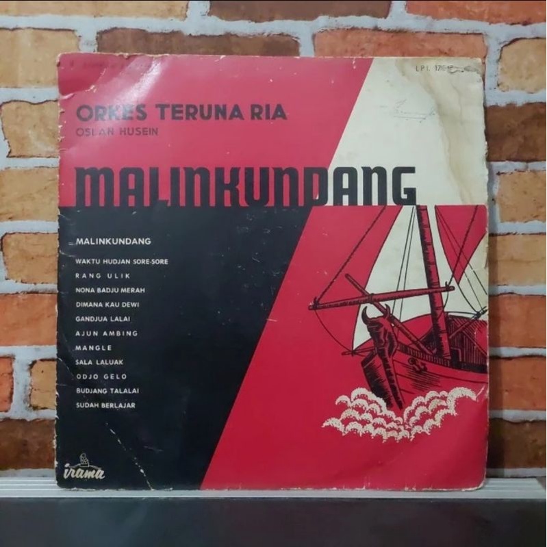 Vinyl Piringan Hitam 12&quot; Malin Kundang