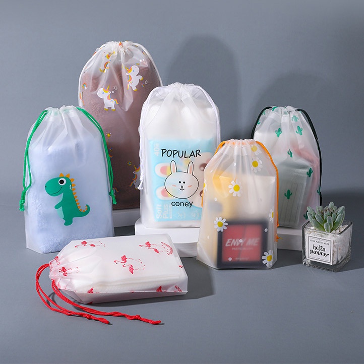 Pouch Travel Organizer Karakter Tas Sepatu Traveling Bag Import