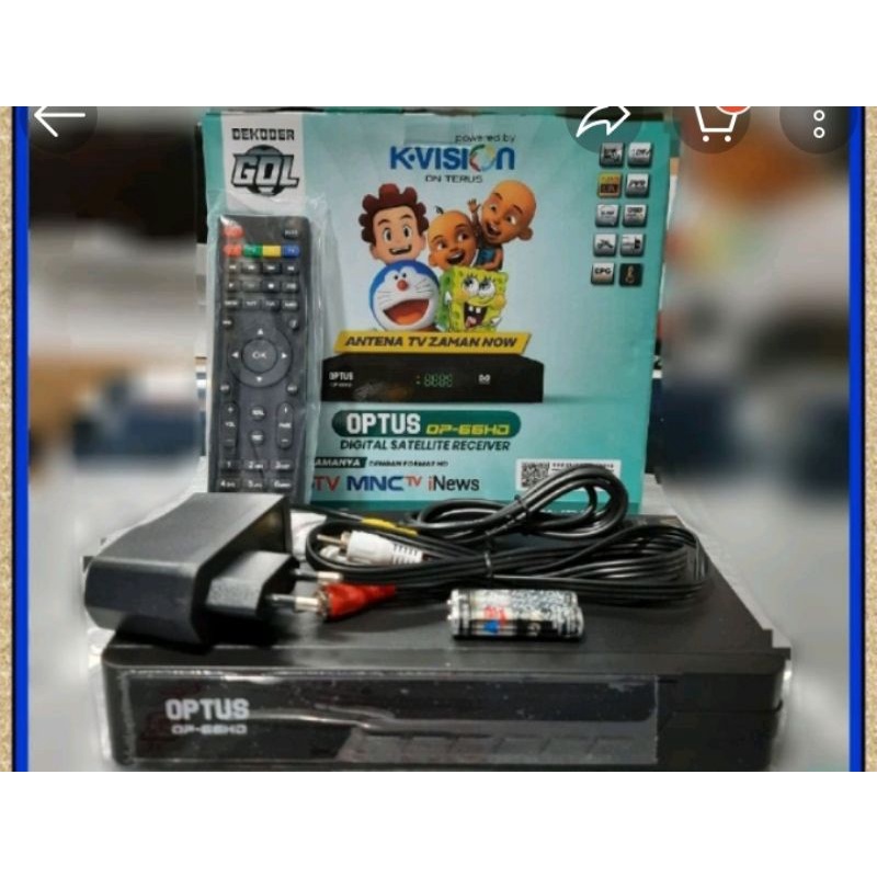 Digital satelite receiver k-vision optus op-66-Hd/kuband