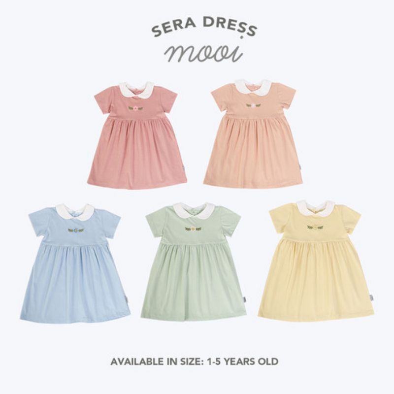 Mooi Dres Anak Perempuan Sera Dress / Dres Anak