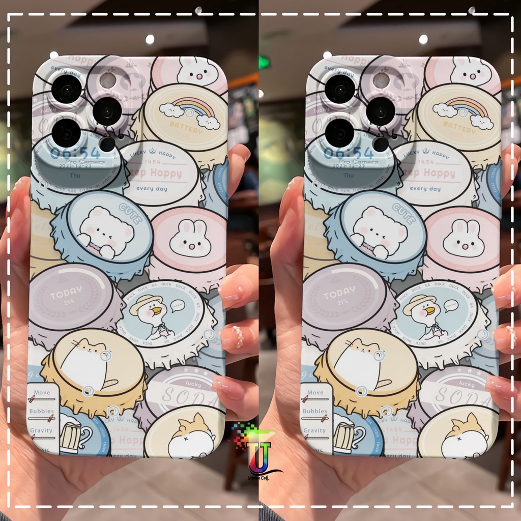 CUSTOM CASE SOFTCASE SILIKON PROCAMERA BOTTLE CAP CUSTOM XIAOMI REDMI 6A 8 8A PRO 9 9A 9C 10A NOTE 8