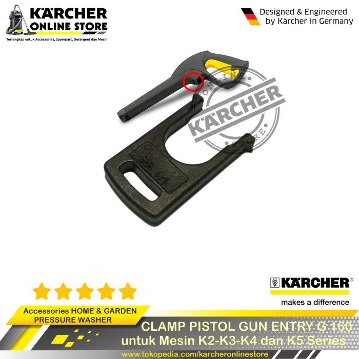 [4Da} Karcher Clam Pistol Gun G160 For Mesin K1 S.D K5 Sparepart