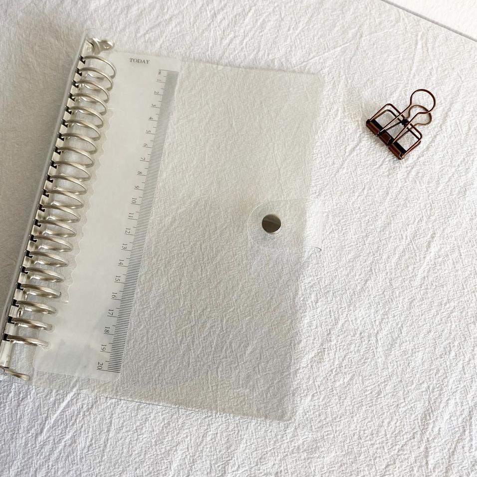 

➳Terlaris (THE UNIVERSE) 20 Rings Binder A5 Bening Transparent 20rings Binder Bening BuJo Aesthetic Binder - ST015 [290]