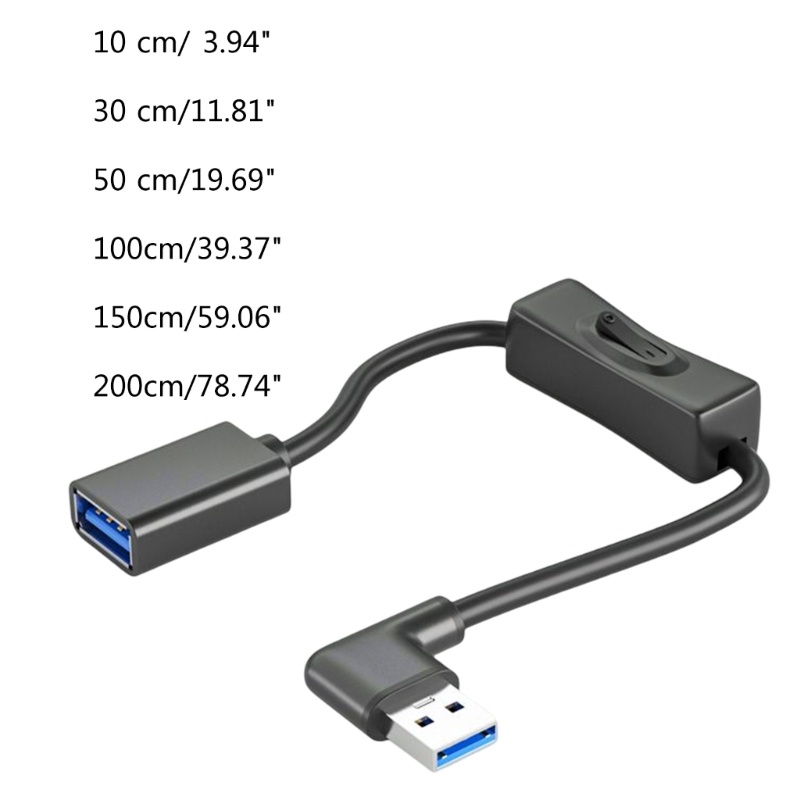 Zzz USB3.0 Extension Cable Extender Cord Kabel Cas Transfer Data Tinggi Kawat