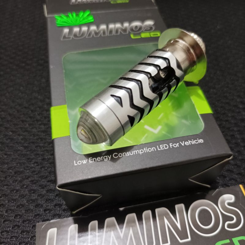 LAMPU UTAMA LUMINOS LED H6 LASER 2 WARNA HI LOW