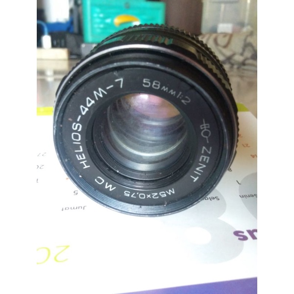 Lensa helios 58mm f2