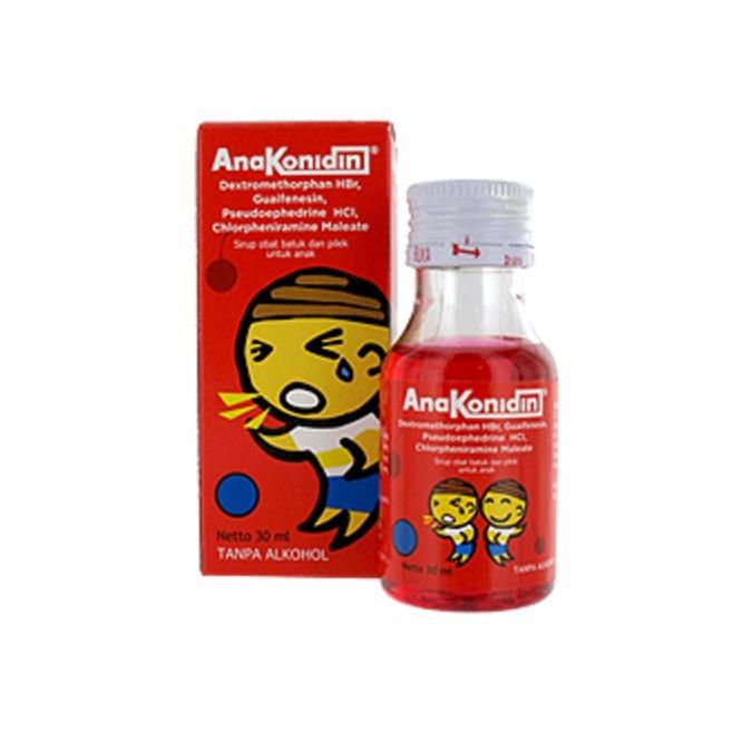 

↳ anakonidin syrup ₵