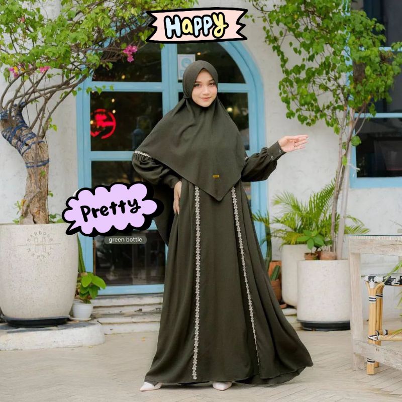 ALIRA SYARI - Baju Gamis Busui Dress Wanita Fashion Muslim Ukuran M L XL XXL 3XL 4XL Jumbo Untuk Aca